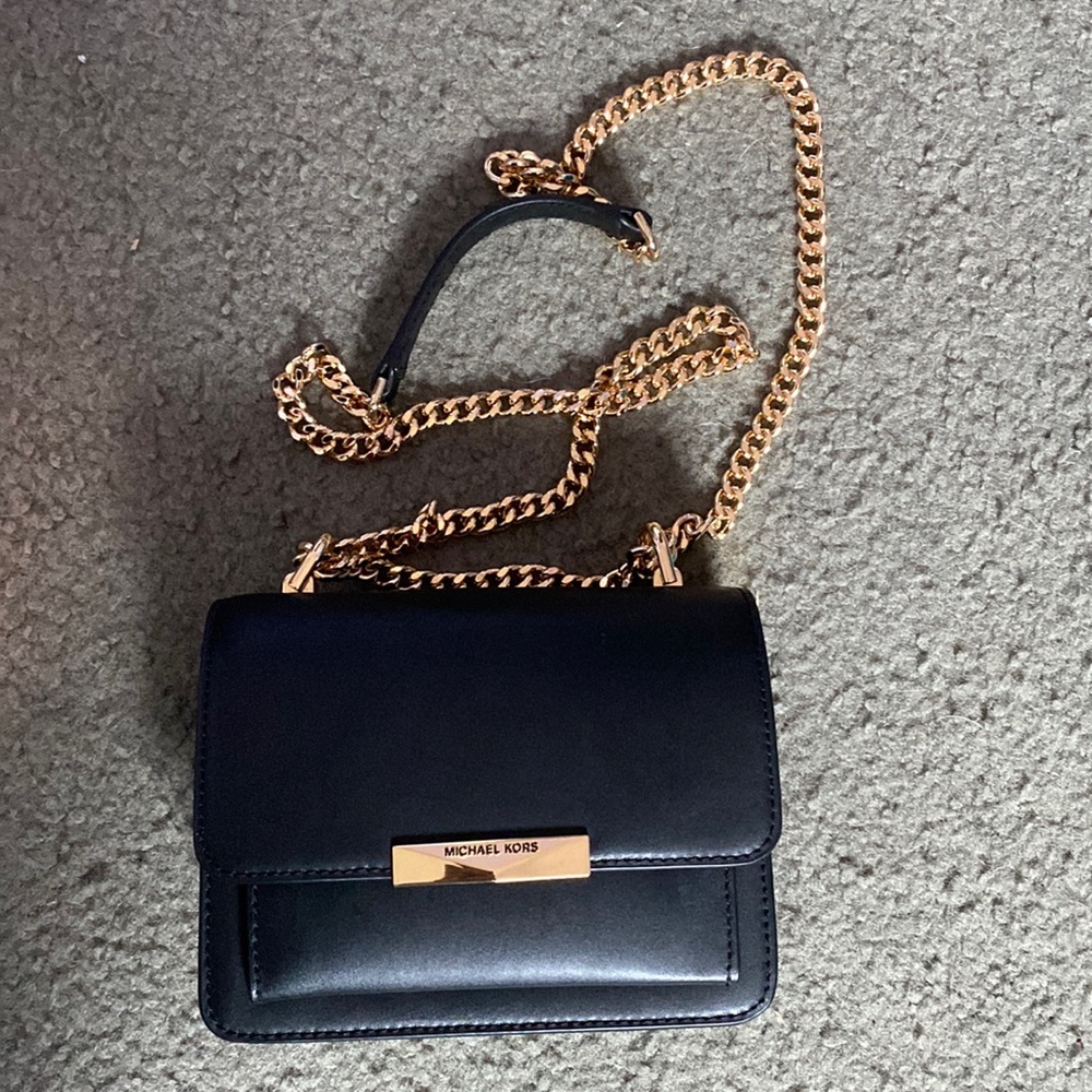 Michael Kors XS Gusset Crossbody Leather